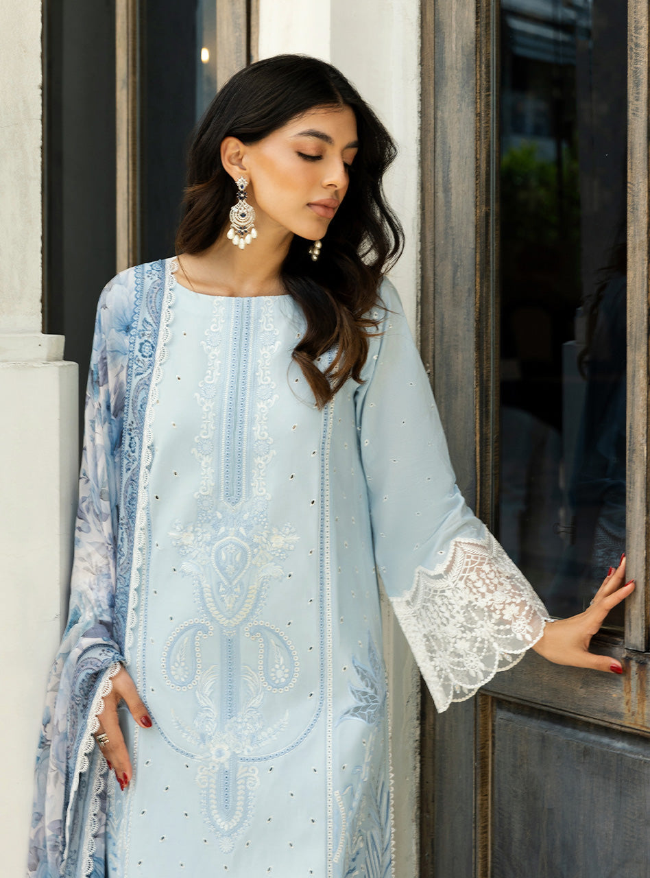 Zainab Chottani | Chikankari 25 | Liyah - 7B - House Of Zarish