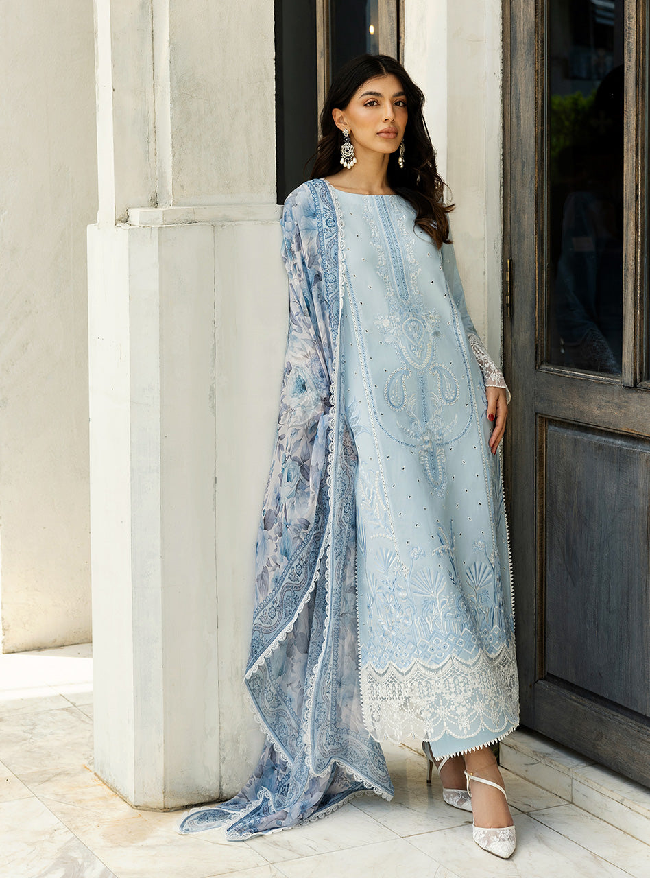 Zainab Chottani | Chikankari 25 | Liyah - 7B - House Of Zarish
