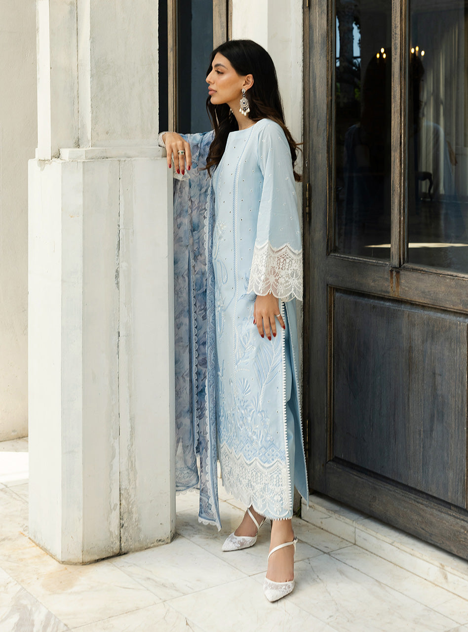 Zainab Chottani | Chikankari 25 | Liyah - 7B - House Of Zarish