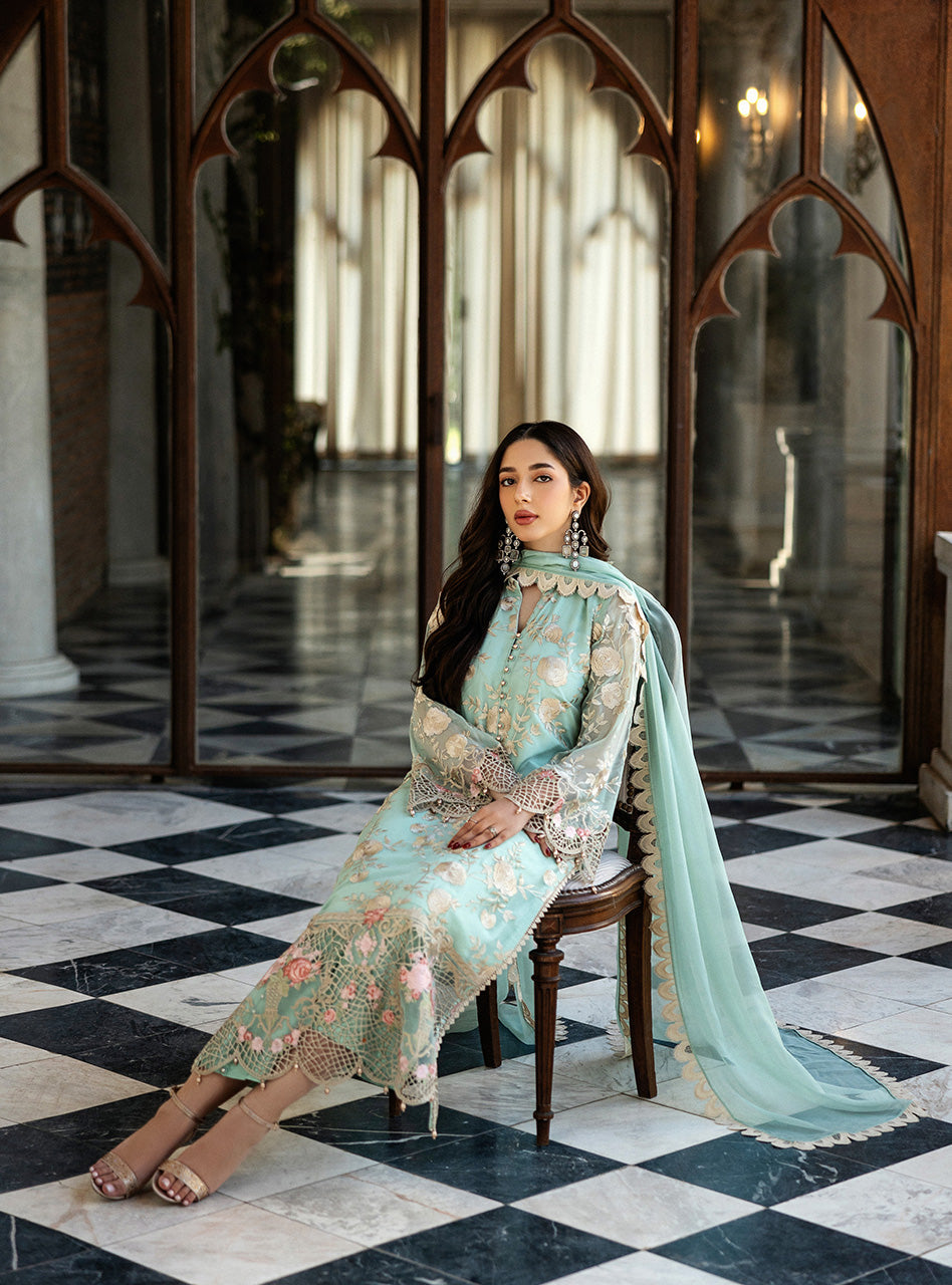 Zainab Chottani | Ramadan Edit 25 | Seafoam Serenity