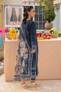 Saad Shaikh | Lawn 25 | Navy Blue - Blue Mirage