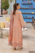 Saad Shaikh | Lawn 25 | Peach - Flayme