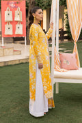 Saad Shaikh | Lawn 25 | Yellow - Amber Bloom