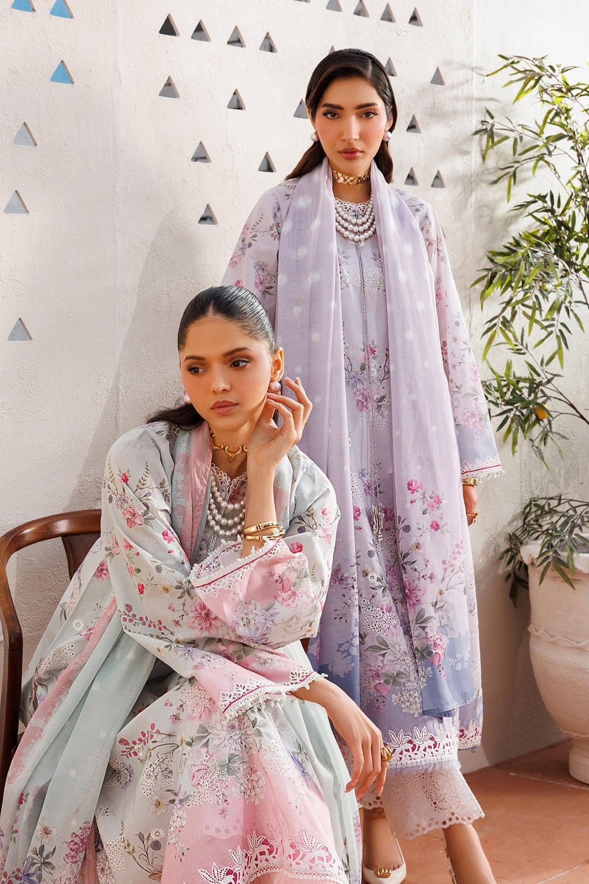 Baroque | Embroidered Lawn | SF-4395