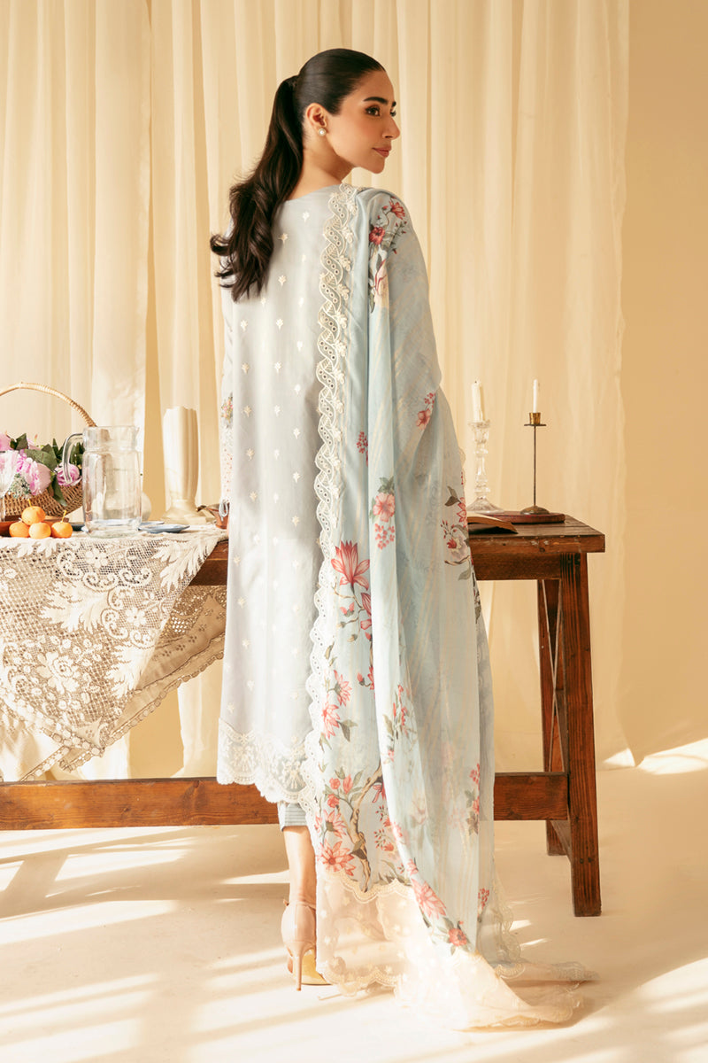 Qalamkar | Qlinekari Luxury Lawn | SQ-15 NEYLAN - House Of Anaya