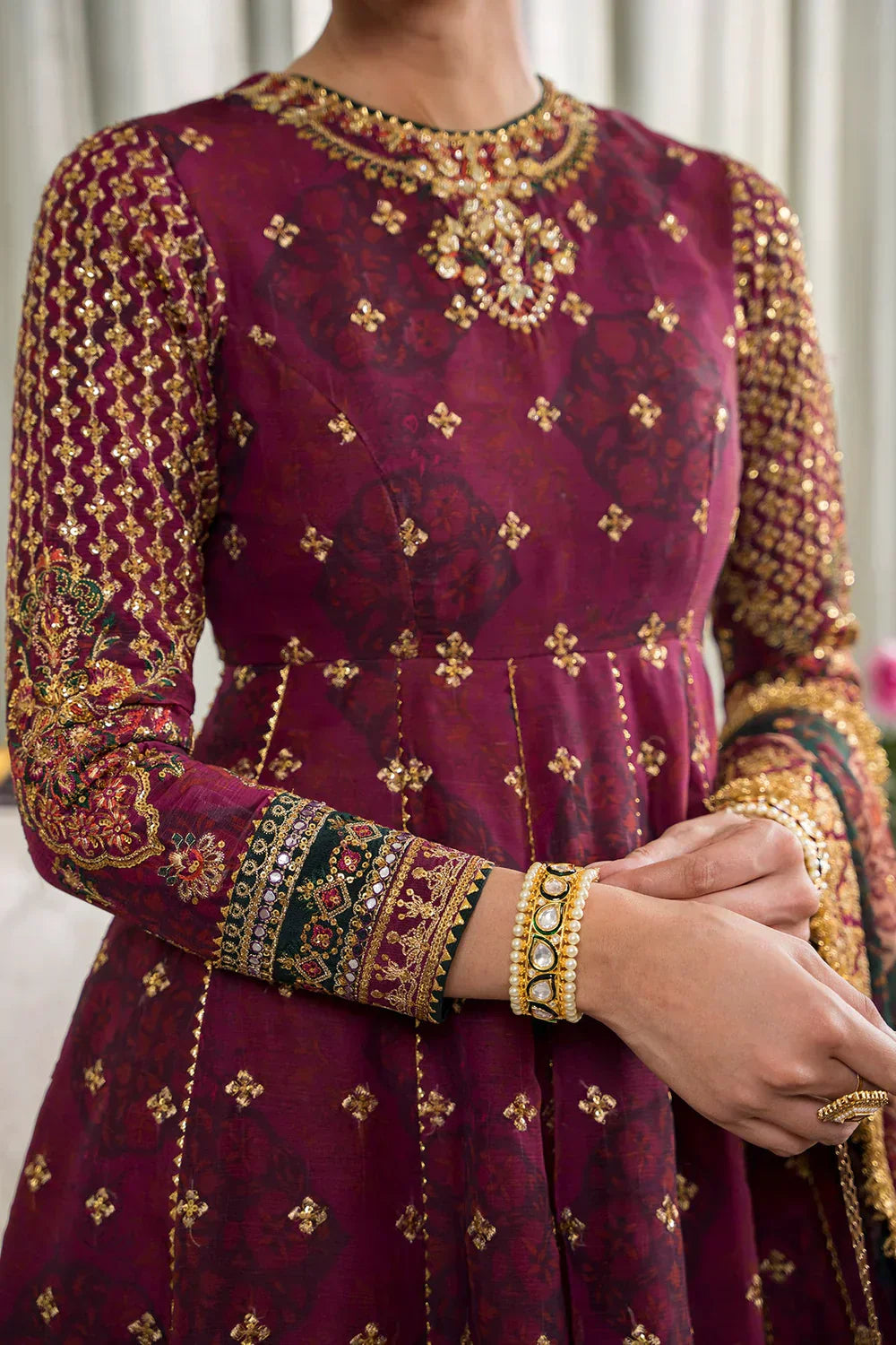 Baroque | Chantelle Embroidered Collection | CH12-03 - House Of Anaya
