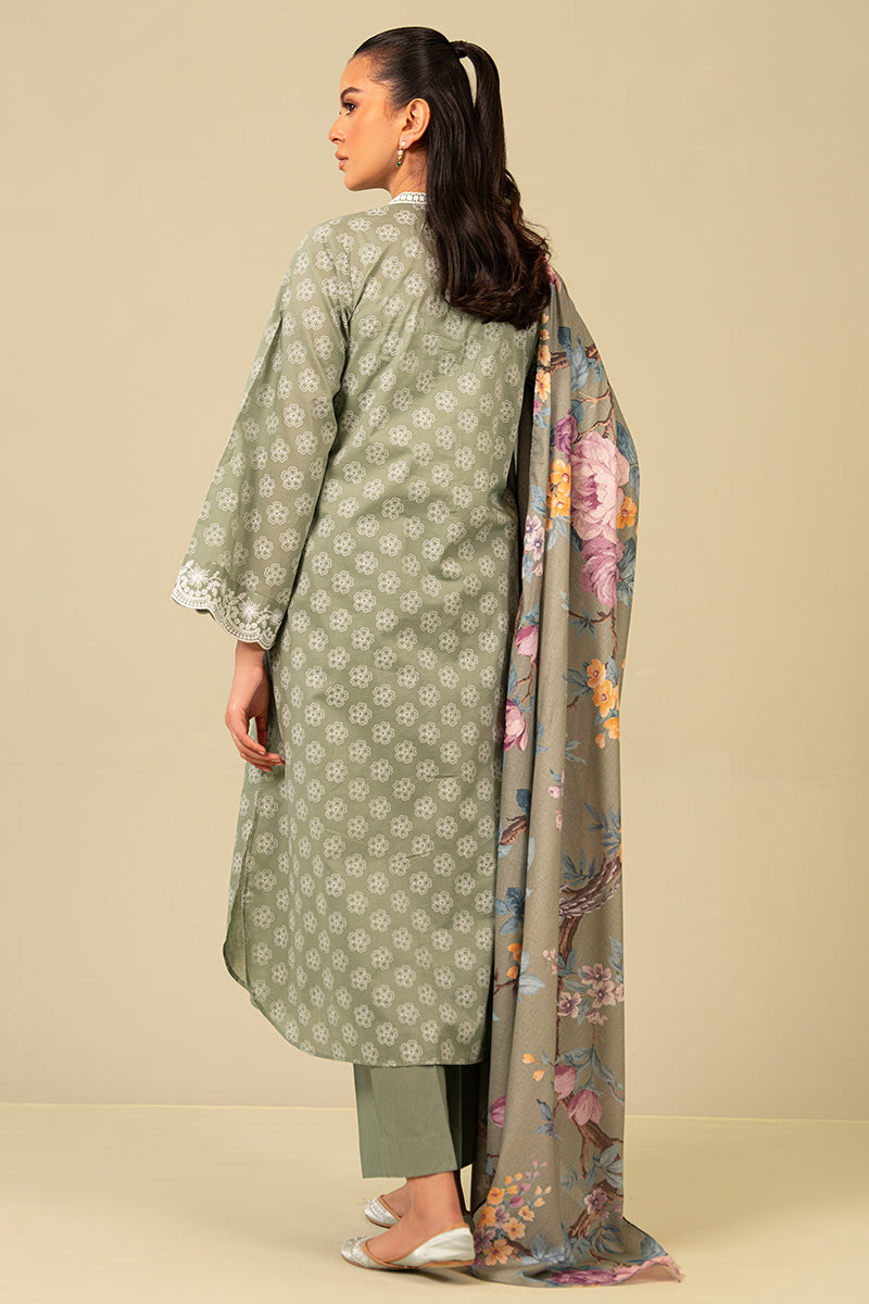 Cross Stitch | Daily Wear Lawn | CS-06 - House Of Anaya