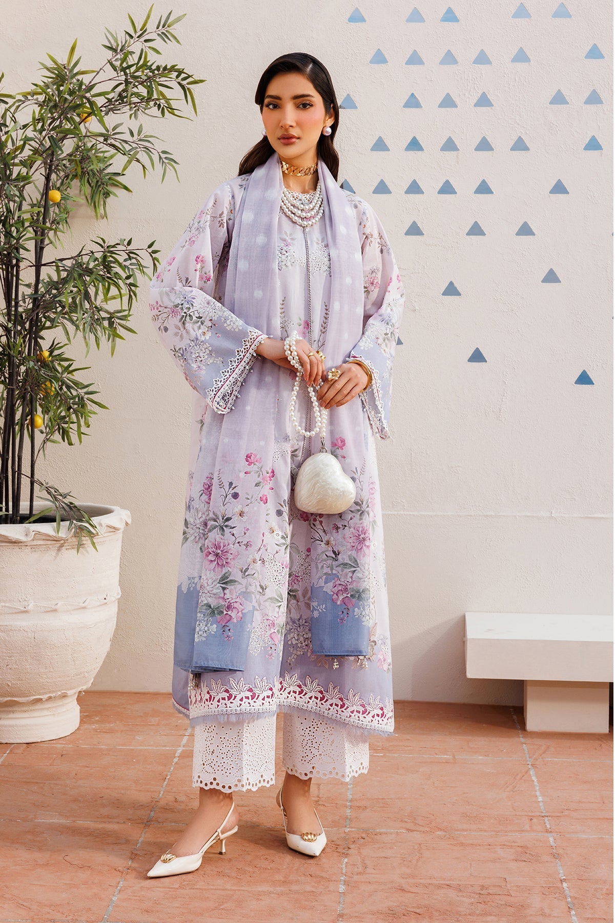 Baroque | Embroidered Lawn | SF-4395