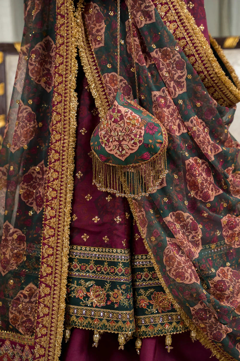 Baroque | Chantelle Embroidered Collection | CH12-03 - House Of Anaya