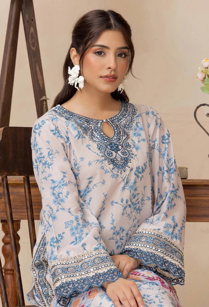 Adans Libas | Adans Embroidered satin | Satin Lawn 828213