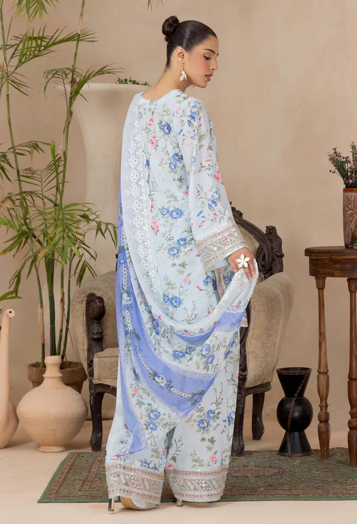 Adans Libas | Adans Embroidered satin | Satin Lawn 828214