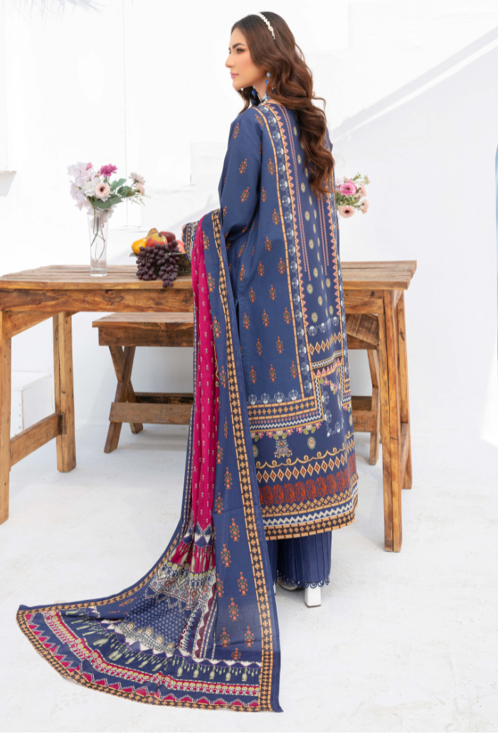 Humdum | Saira Bano Lawn 24 | D05 - House Of Anaya