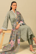 Cross Stitch | Daily Wear Lawn | CS-06 - House Of Anaya