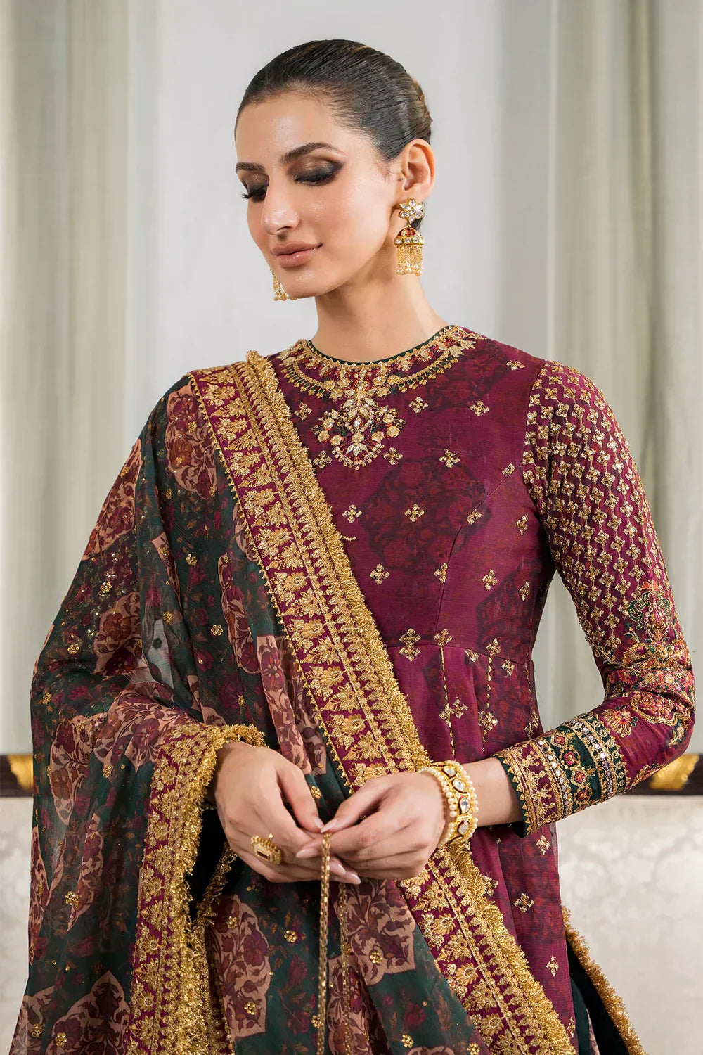 Baroque | Chantelle Embroidered Collection | CH12-03 - House Of Anaya