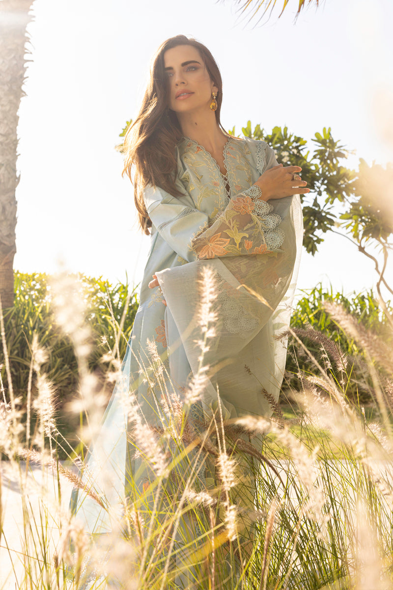 Rangrasiya | Carnation Summer Edit 25 | Ocean - House Of Zarish