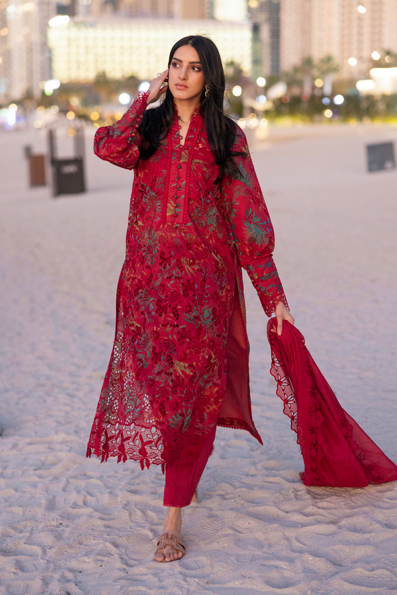 Rangrasiya | Carnation Summer Edit 25 | Scarlet - House Of Zarish