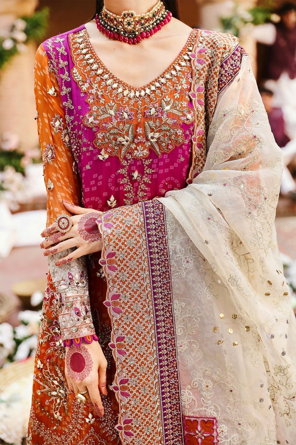Nureh | Jhoomro Wedding Formals | NL-66 BANO - House Of Anaya