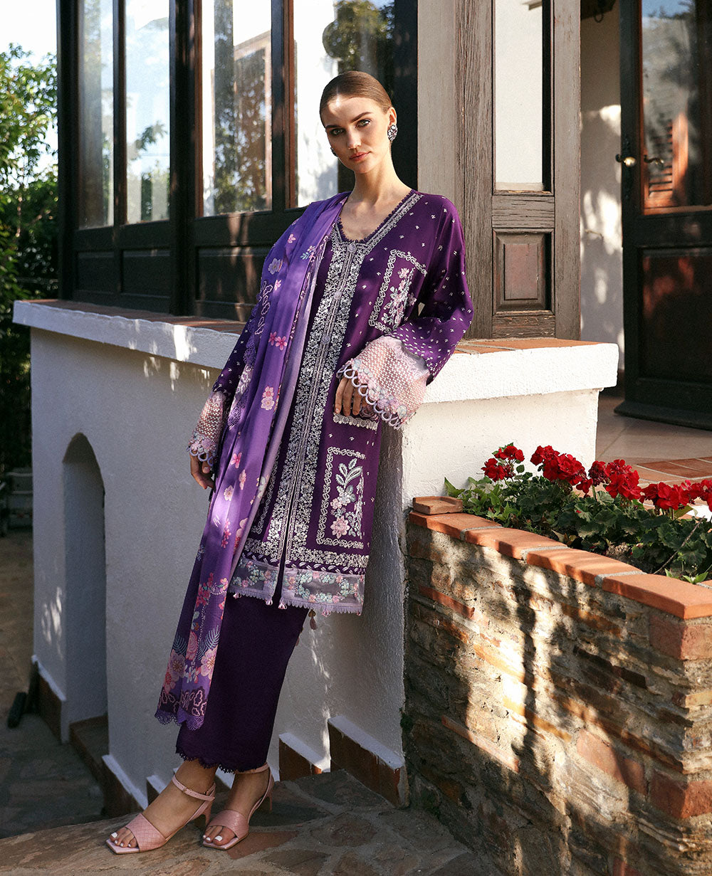 Republic Womenswear | Aylin Summer Lawn 24 | Cemile (D6-B) - House Of Anaya