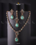 Opal Necklace Set - House Of Zarish
