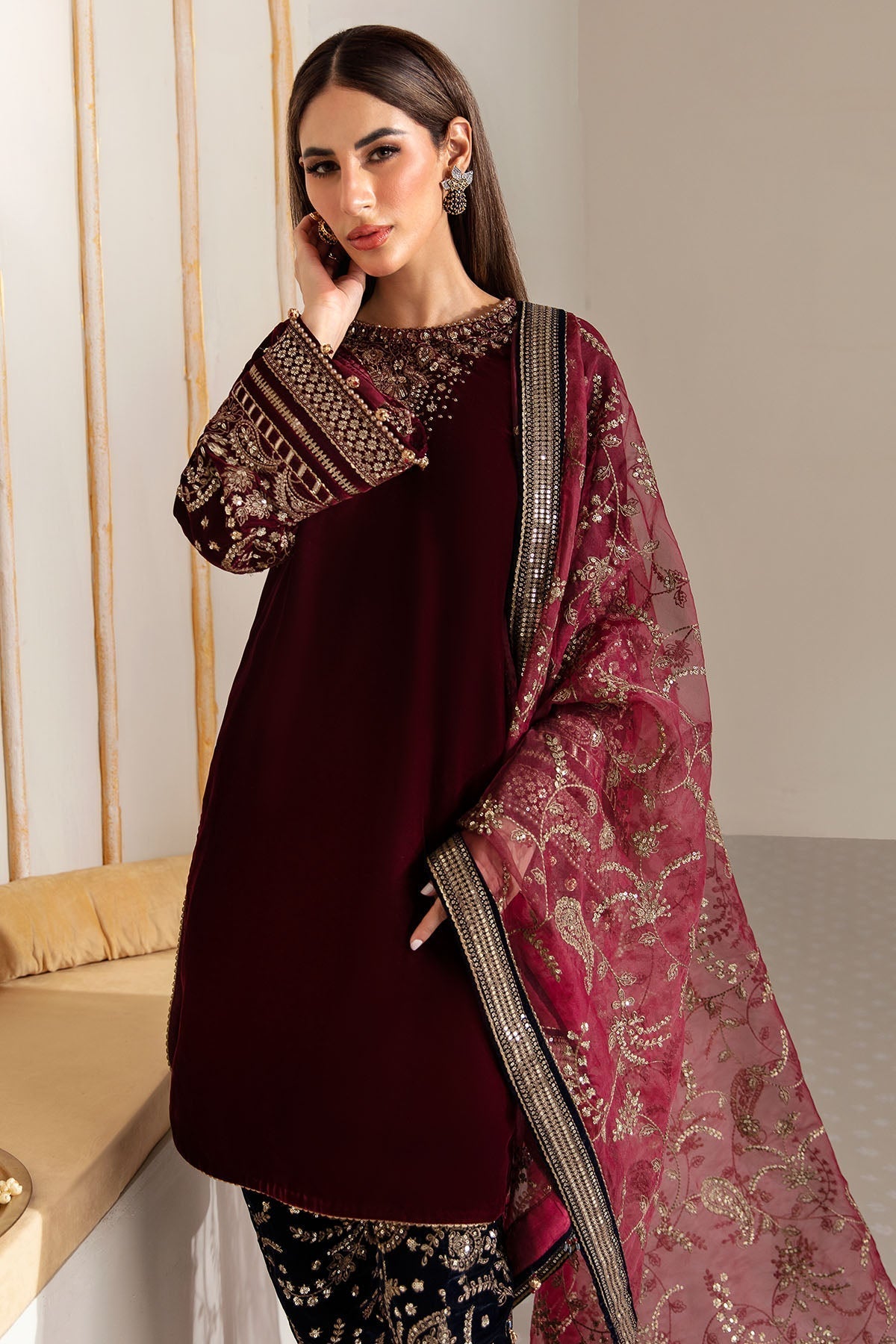 JASMIN - VELVET FORMAL VF-2017 - Riwayat-e-khas