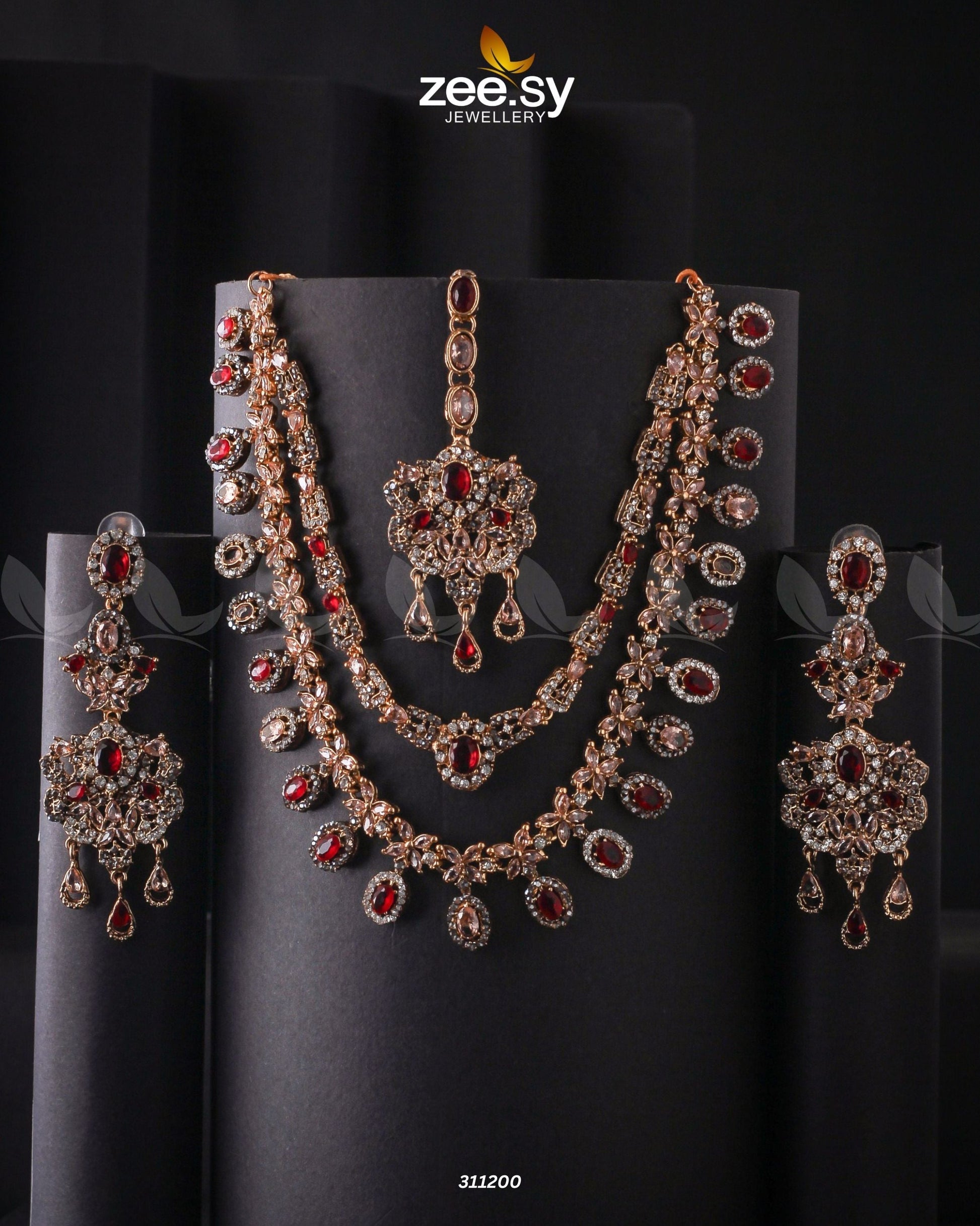 Zarqa Necklace - House Of Zarish