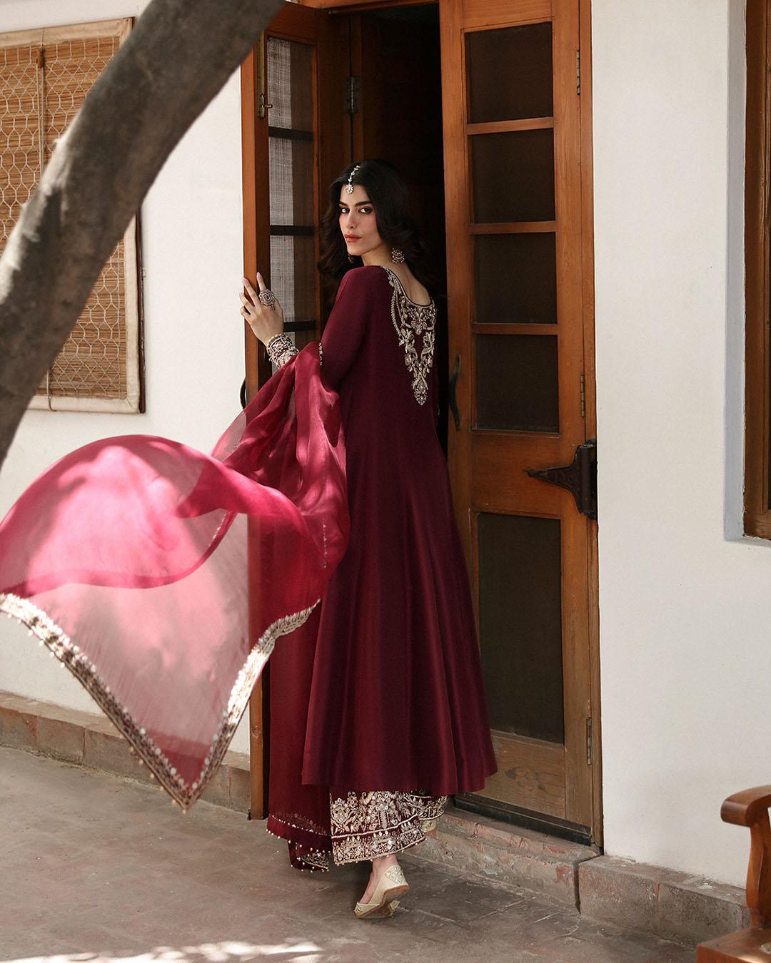 Faiza Saqlain | FS Luxe Mehermah | Norine - House Of Anaya