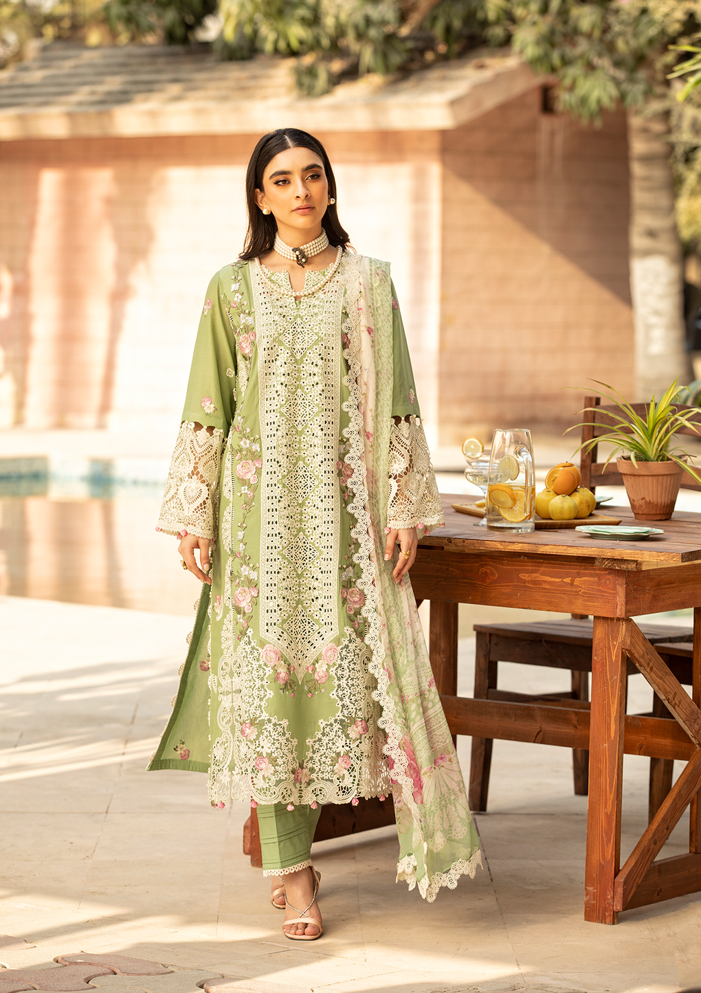 Elaf Premium | Luxury Lawn 25 | ELM-08 FIZZAH