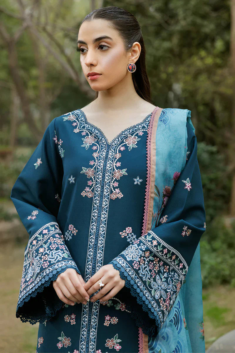 Farasha | Summer weaves| Mist Blue