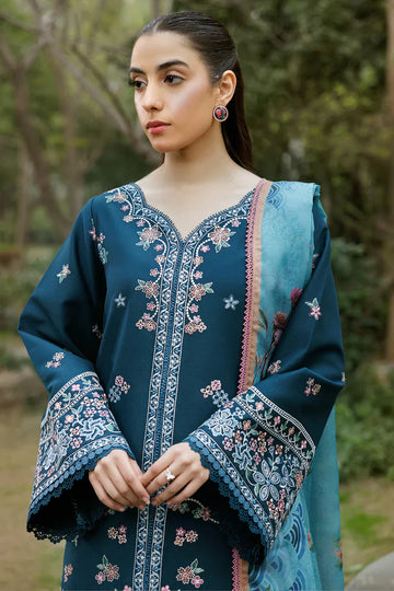 Farasha | Summer weaves| Mist Blue