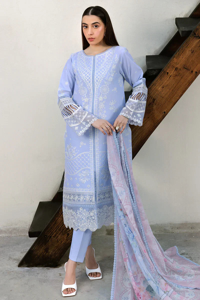 Farasha |Summer weaves | Serene Blue
