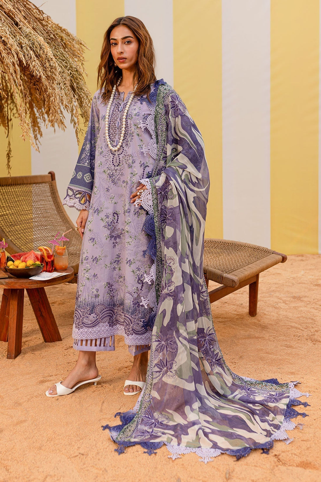 Nureh | Gardenia Lawn 25 | NSG-184 - House Of Anaya