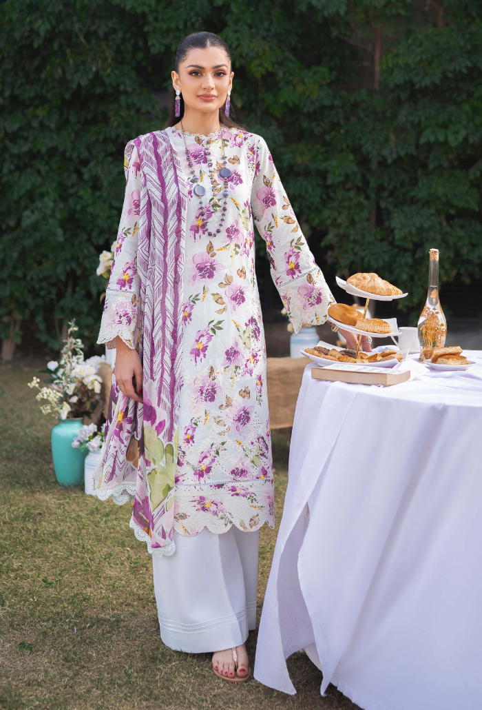 Humdum | Gardenia Lawn 24 | Printkari Lawn PLG 10 - House Of Anaya