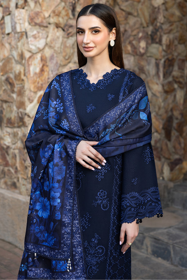 Farasha | Eminence Khaddar 25 | Bluebell