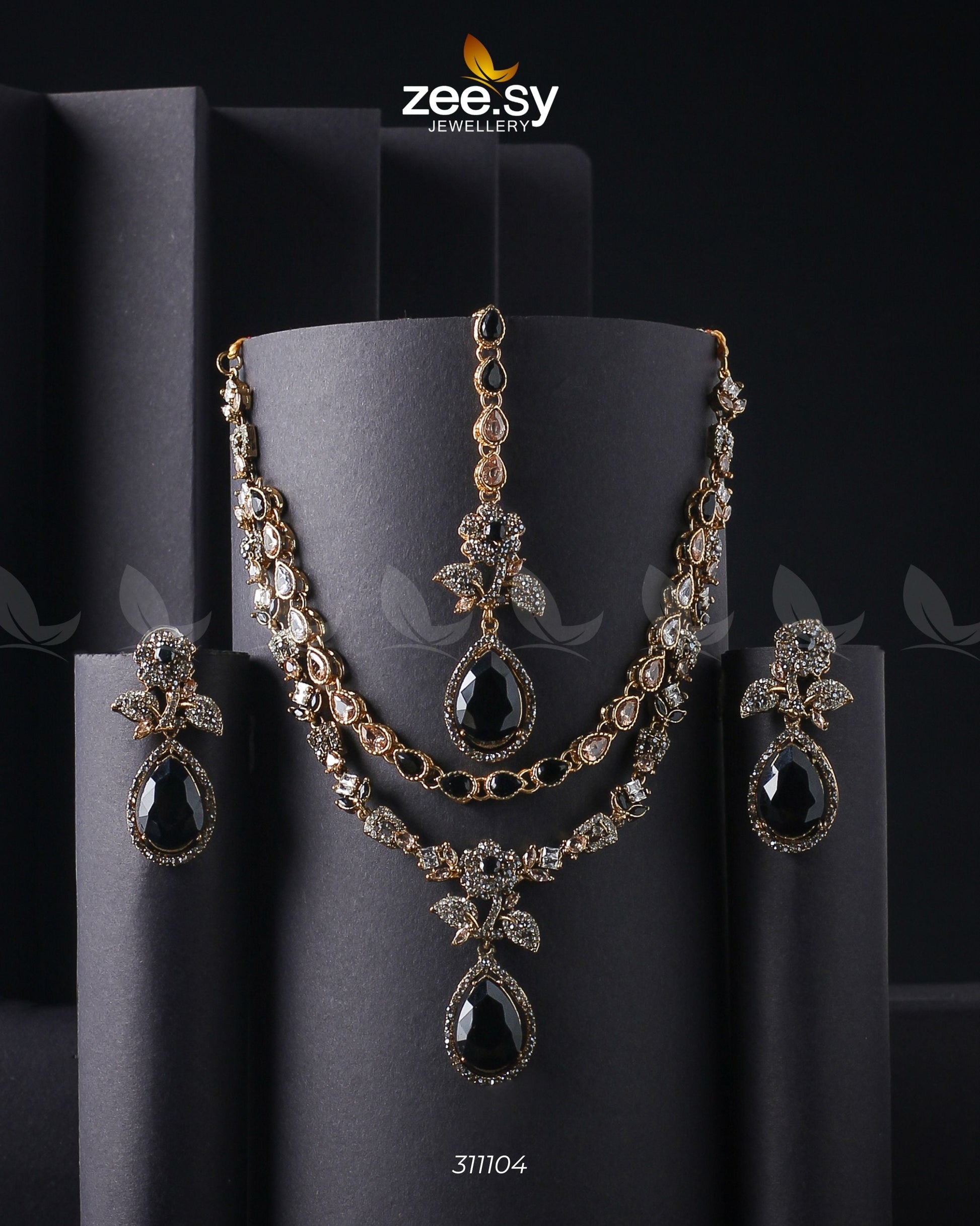 Amelia Necklace Set - House Of Zarish
