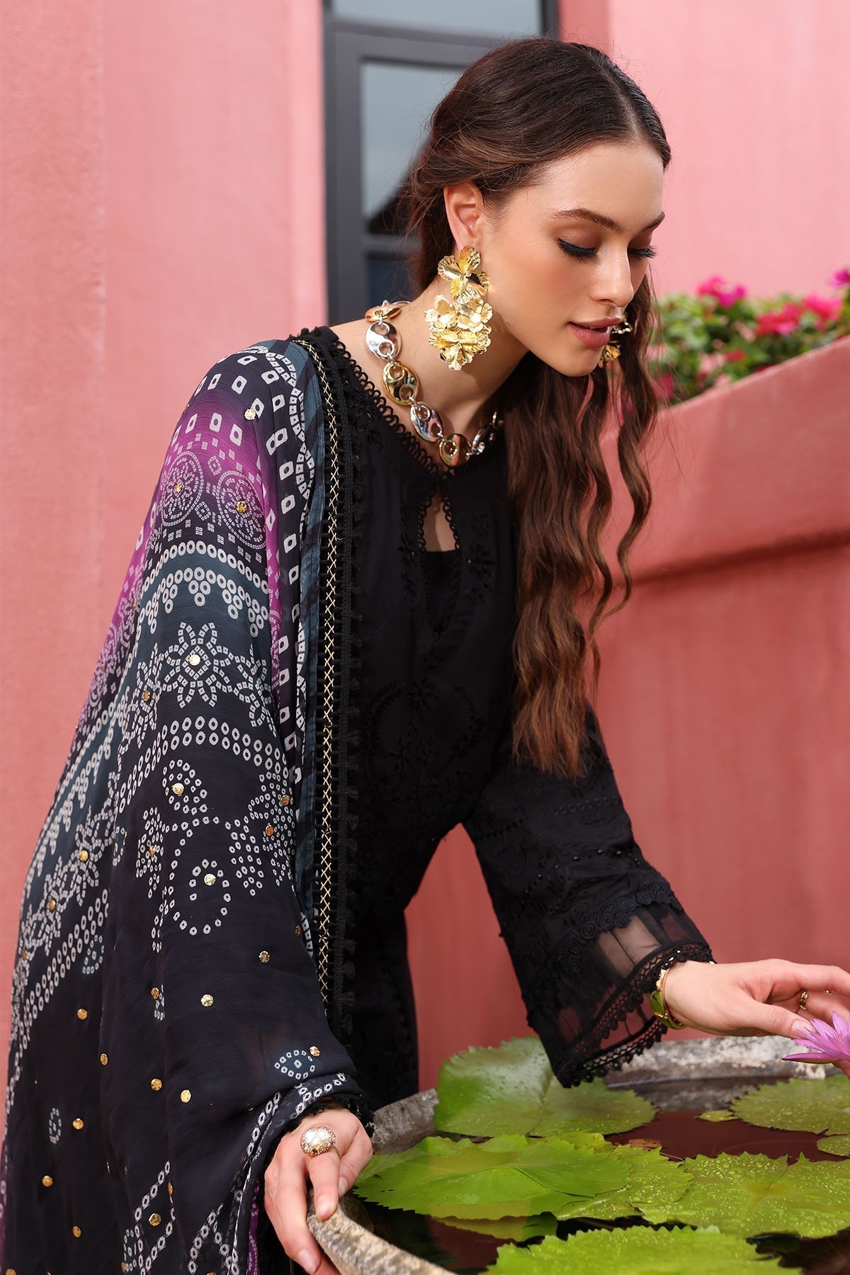 Nureh | Bazaar Lawn 25 | NE-110 - House Of Anaya