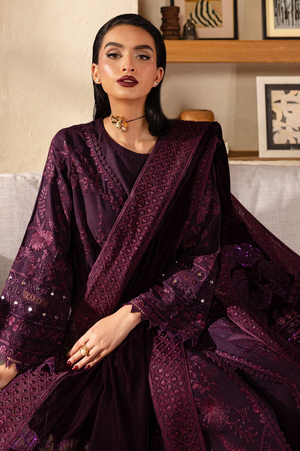 Nureh | Exclusive Shawls | NE-129