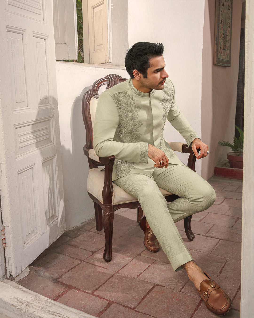 Pakisatni Menswear | Faiza Saqlain | Gazsi