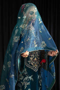 Nureh | Maya Velvet 23 | Lehar - House Of Anaya