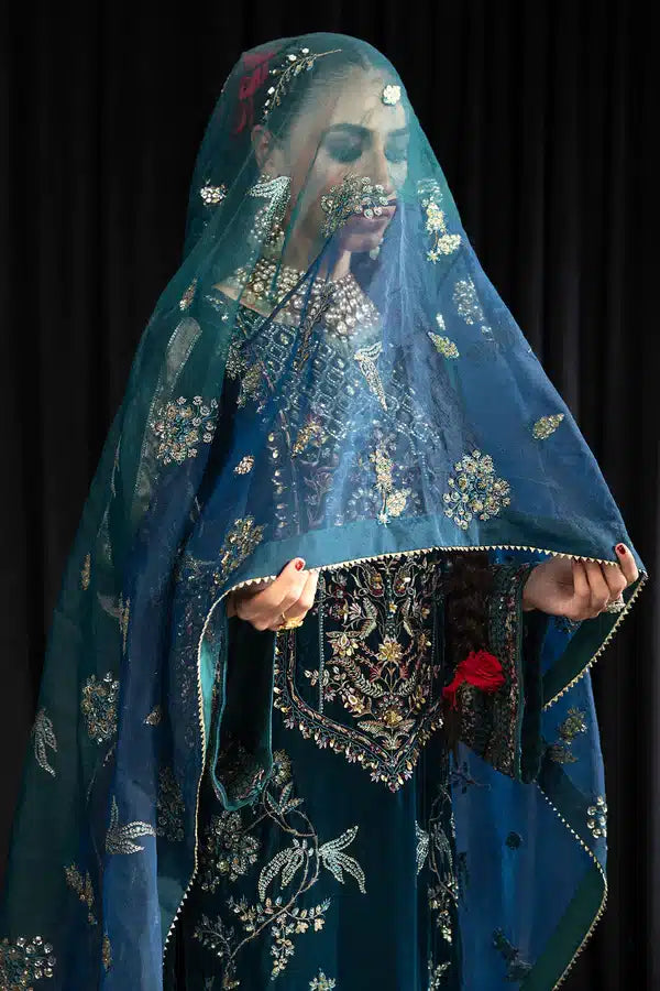 Nureh | Maya Velvet 23 | Lehar - House Of Anaya