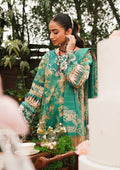 Elaf Premium | Printed Collection 24 | EEP-04B - Chic Teal - House Of Anaya