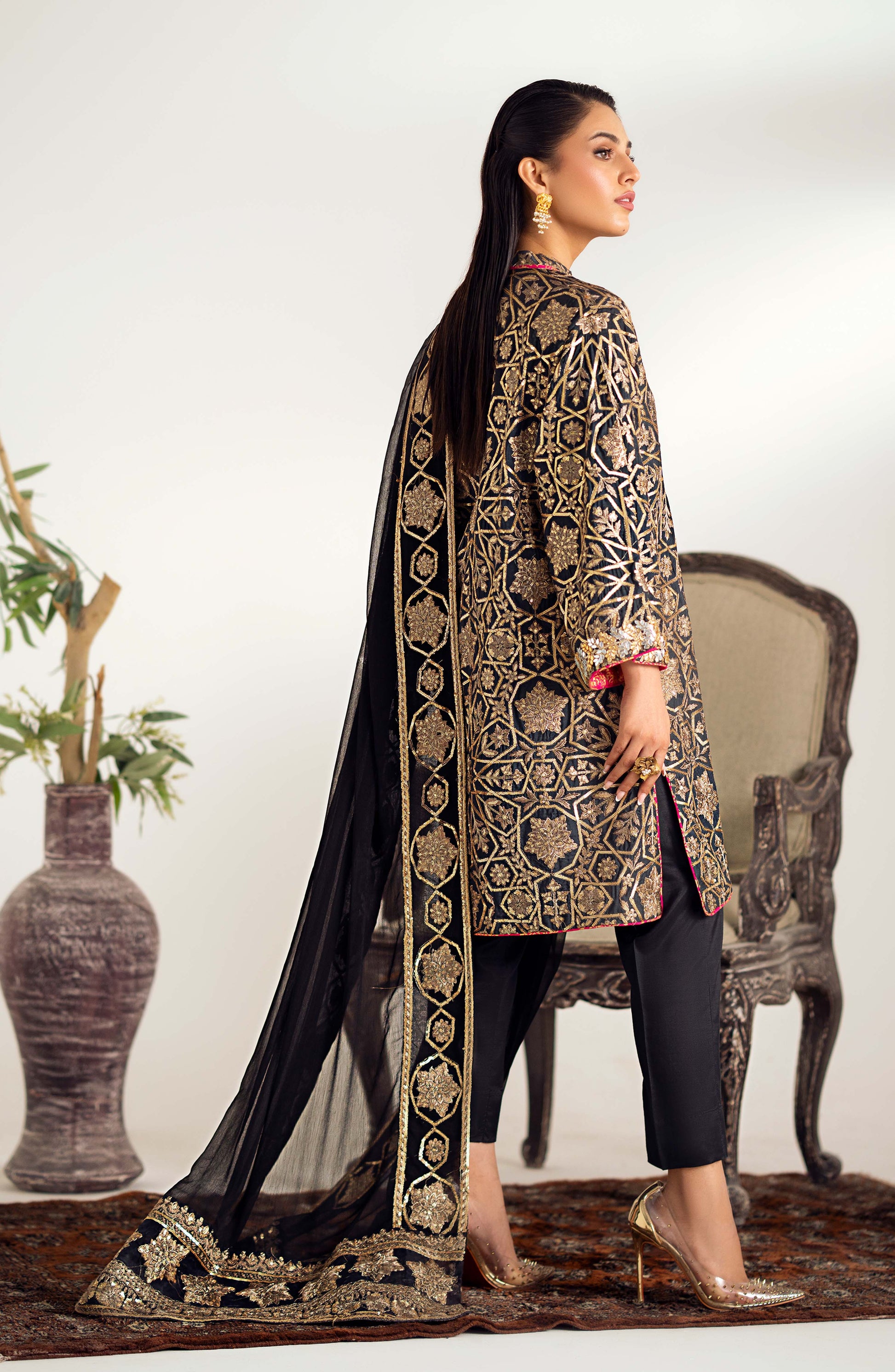 Maryum N Maria | Dastan Formals | ALIRA - MS40016 - House Of Anaya