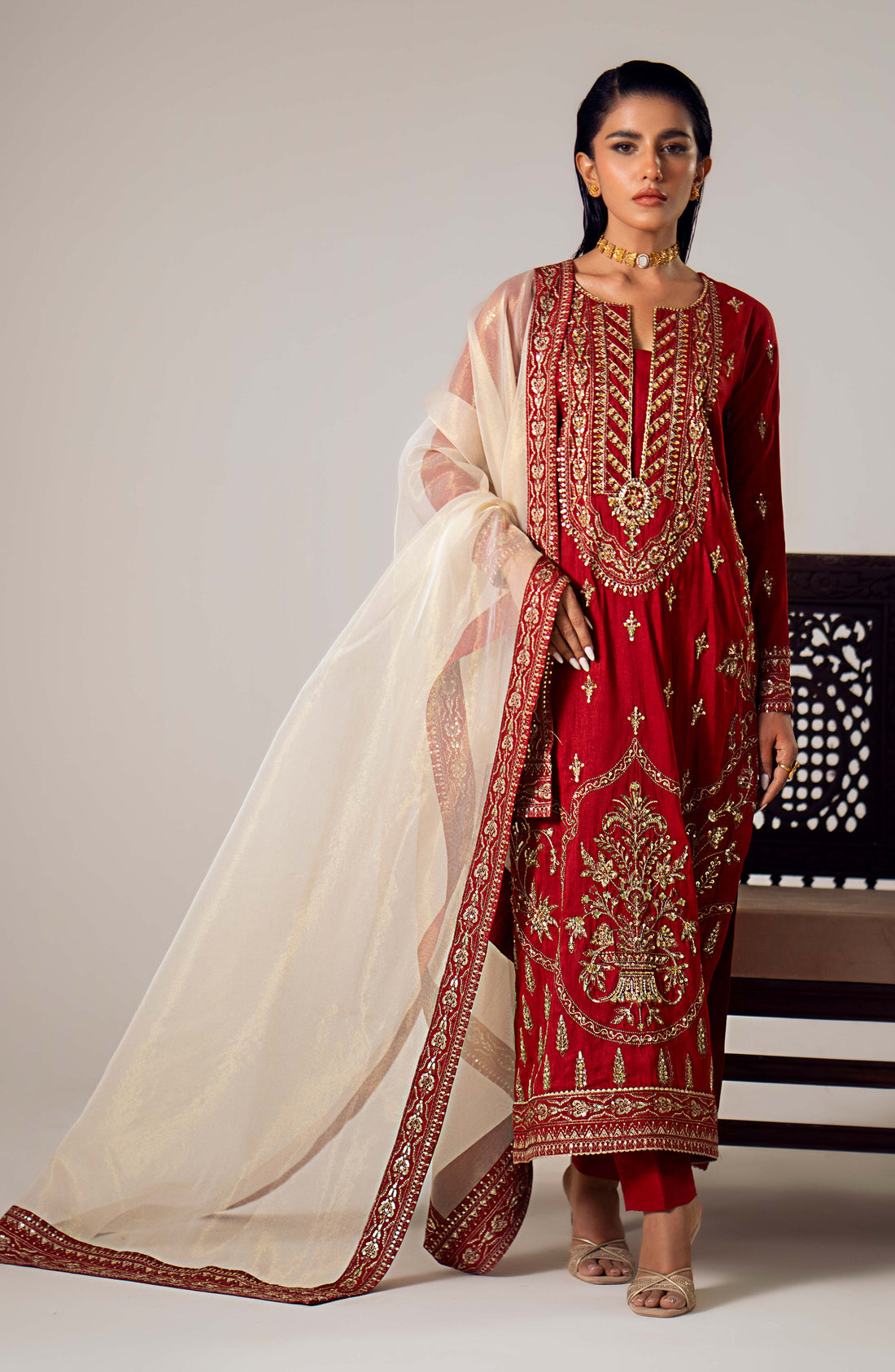 Maryum N Maria | Dastan Formals | MIRA - MS40017 - House Of Anaya