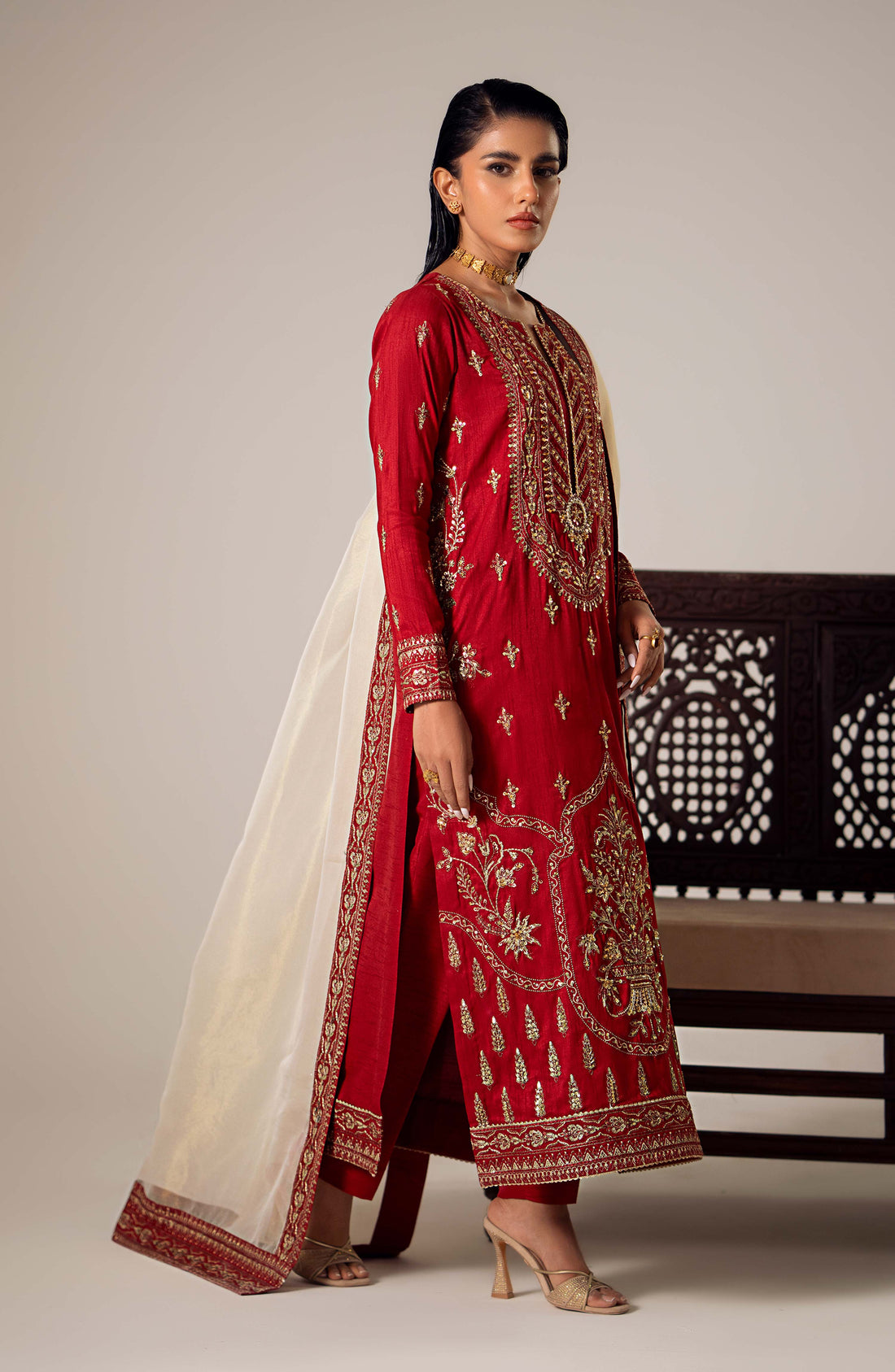 Maryum N Maria | Dastan Formals | MIRA - MS40017 - House Of Anaya
