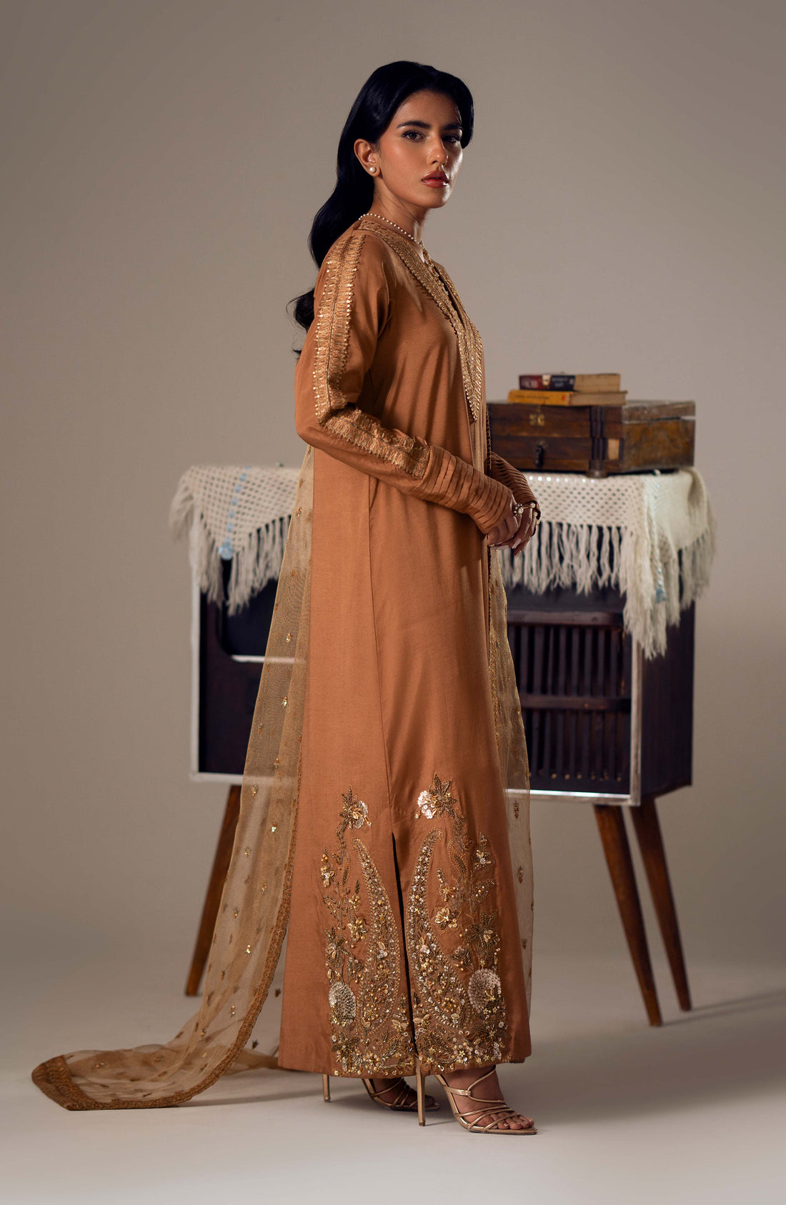Maryum N Maria | Dastan Formals | ZARIA - MS40019 - House Of Anaya