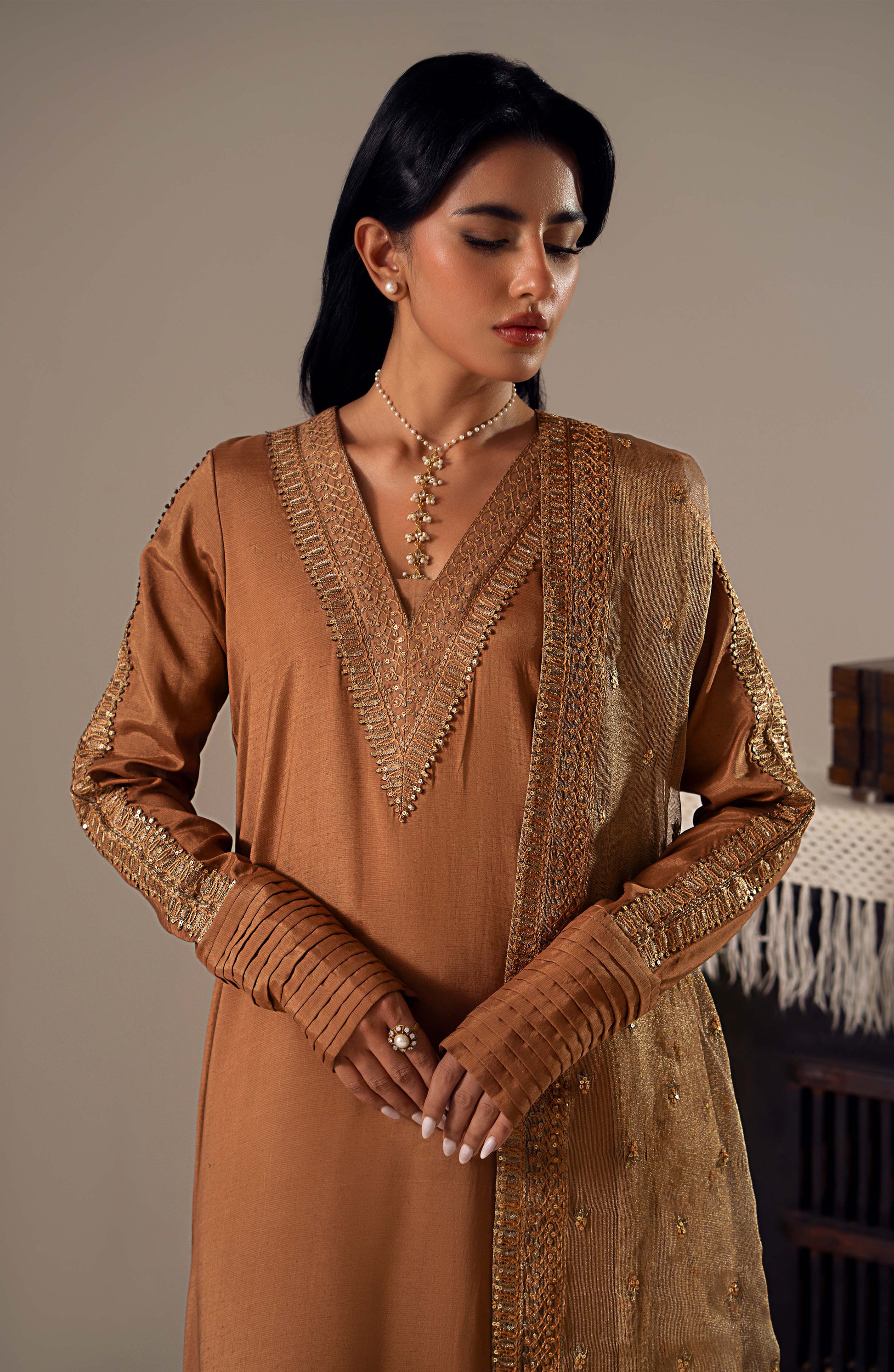 Maryum N Maria | Dastan Formals | ZARIA - MS40019 - House Of Anaya