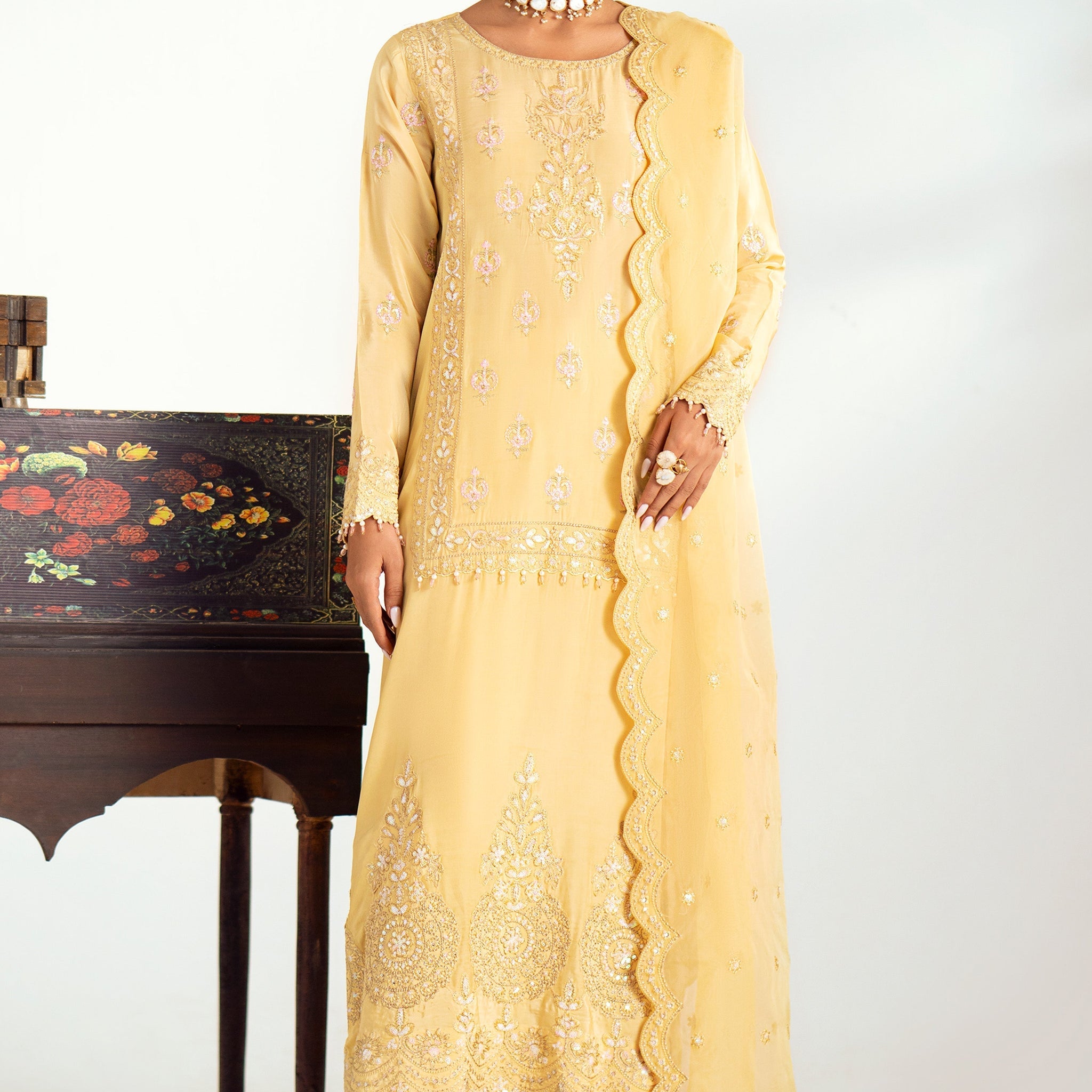 Maryum N Maria | Dastan Formals | DIARA - MS40021 - House Of Anaya