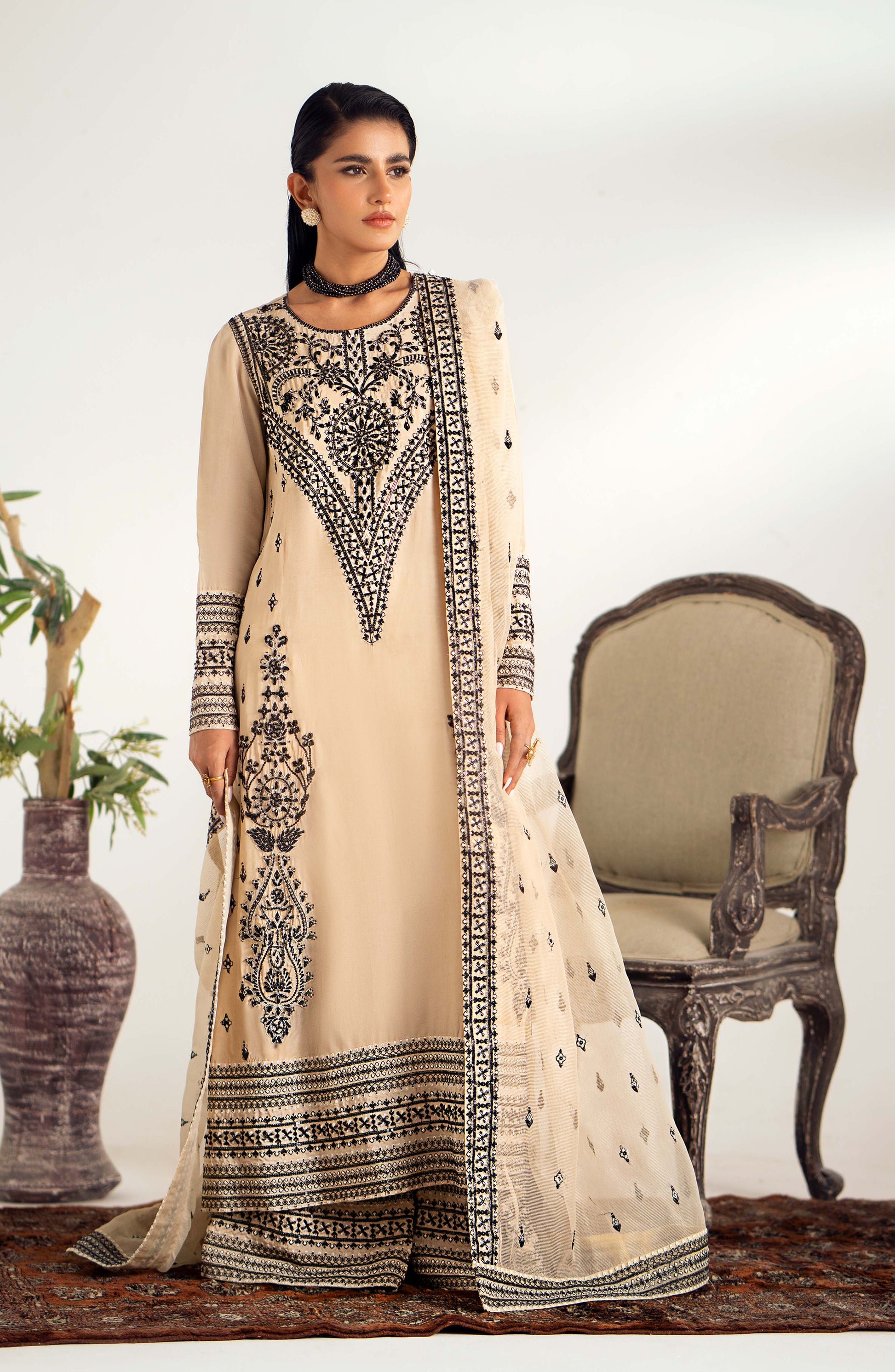Maryum N Maria | Dastan Formals | DEYA - MS40022 - House Of Anaya