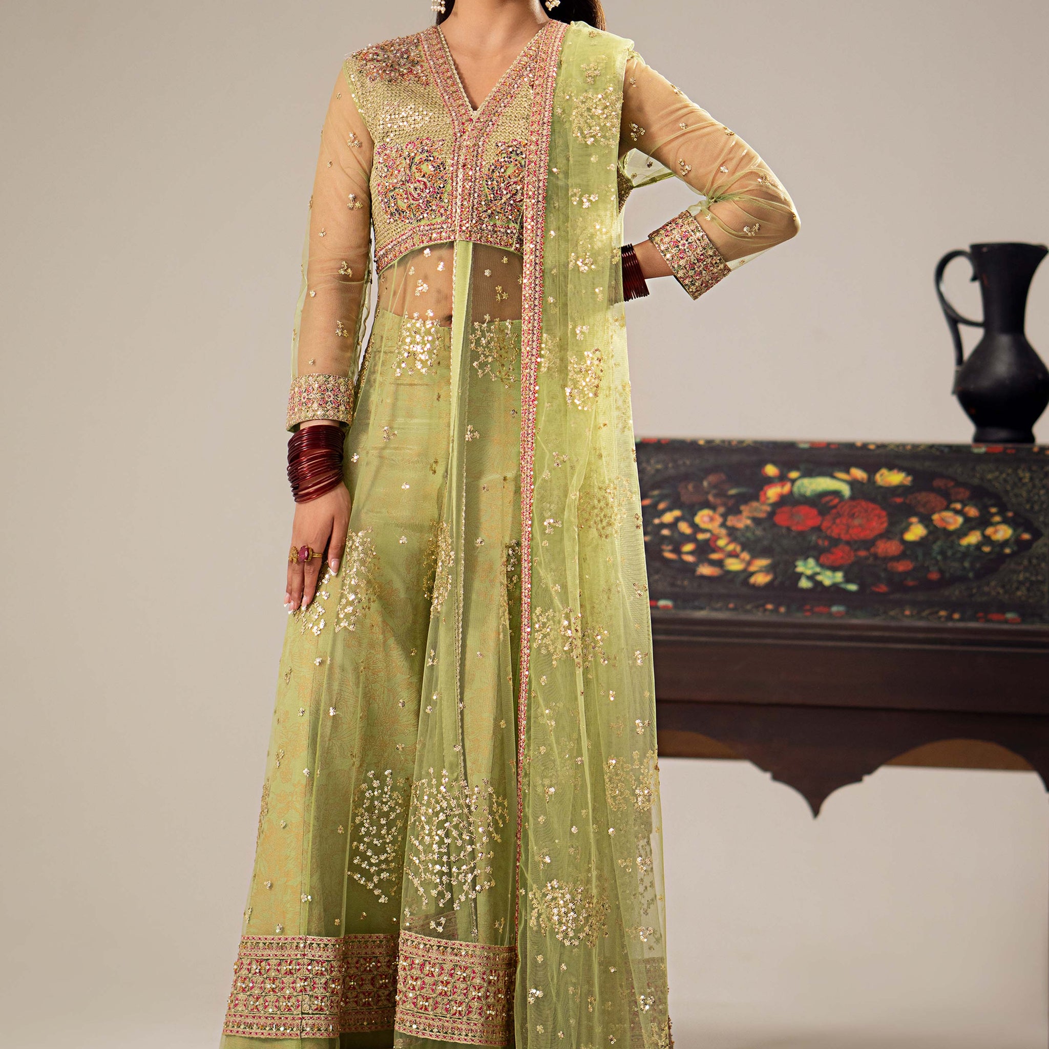 Maryum N Maria | Dastan Formals | ERINA - MS40024 - House Of Anaya