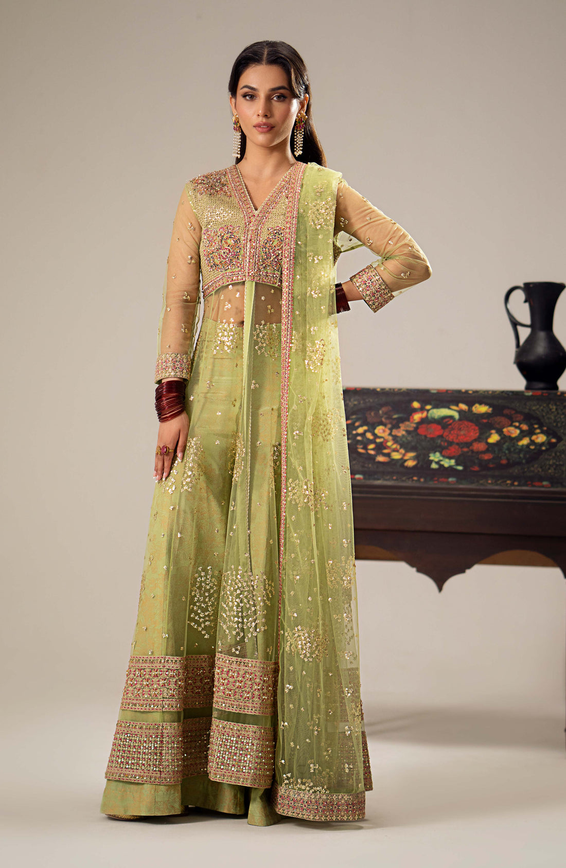 Maryum N Maria | Dastan Formals | ERINA - MS40024 - House Of Anaya