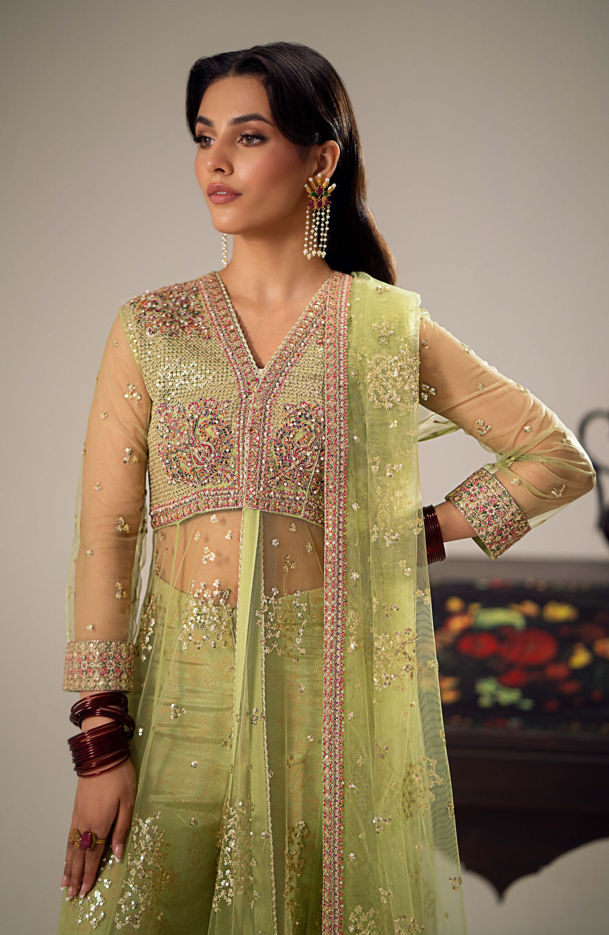 Maryum N Maria | Dastan Formals | ERINA - MS40024 - House Of Anaya